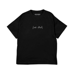 (self-titled) Organic Black Tee Front